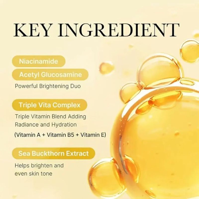 MEDICUBE Deep Vita C Glutathione Brightening Mask (27g x 1 sheet)