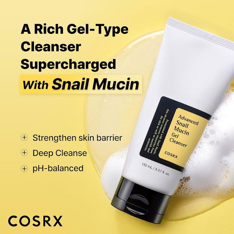 Advanced Snail Gel Cleanser 150ml