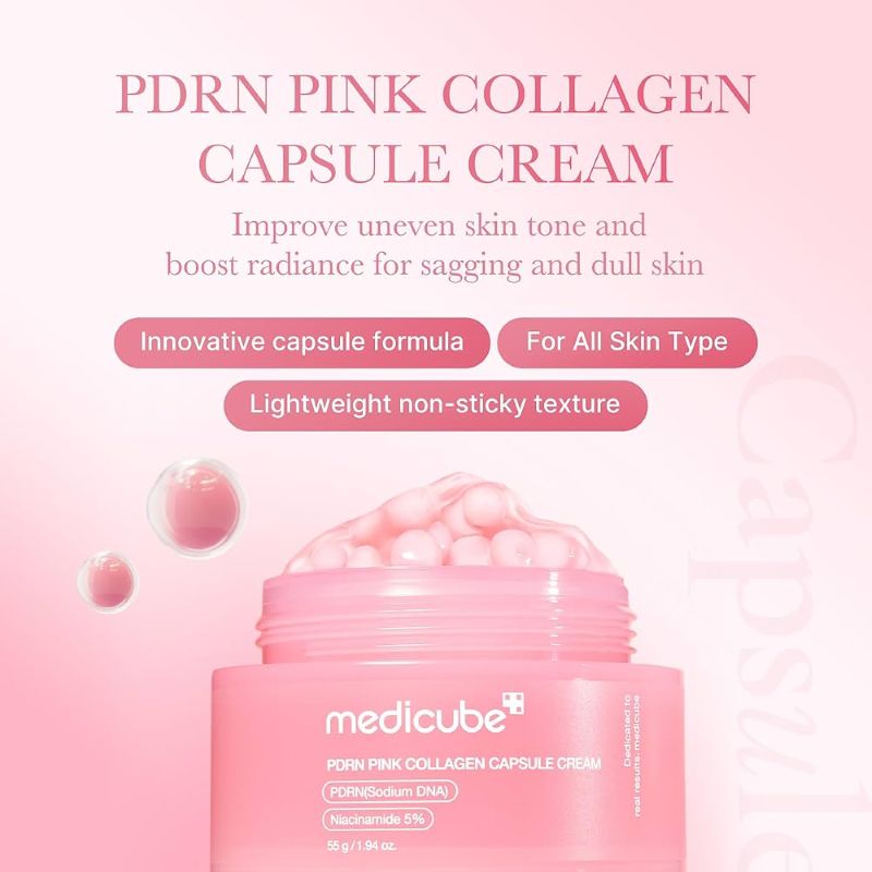 PDRN Pink Collagen Capsule Cream 55g
