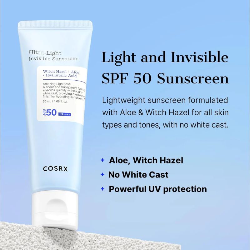 Ultra-Light Invisible Sunscreen 50ml