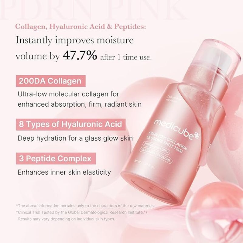 MEDICUBE Pink Collagen Exosome Shot Serum 7500 (30ml)