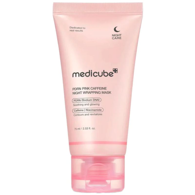 MEDICUBE PDRN Pink Caffeine Night Wrapping Mask (75ml)