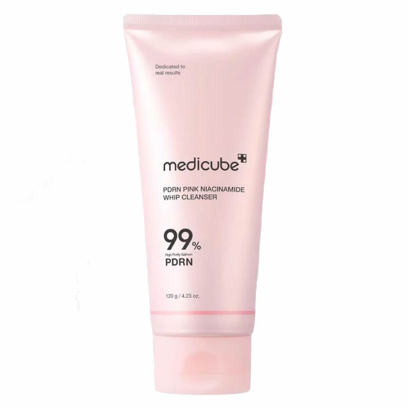 MEDICUBE PDRN Pink Niacinamide Whip Cleanser (120g)
