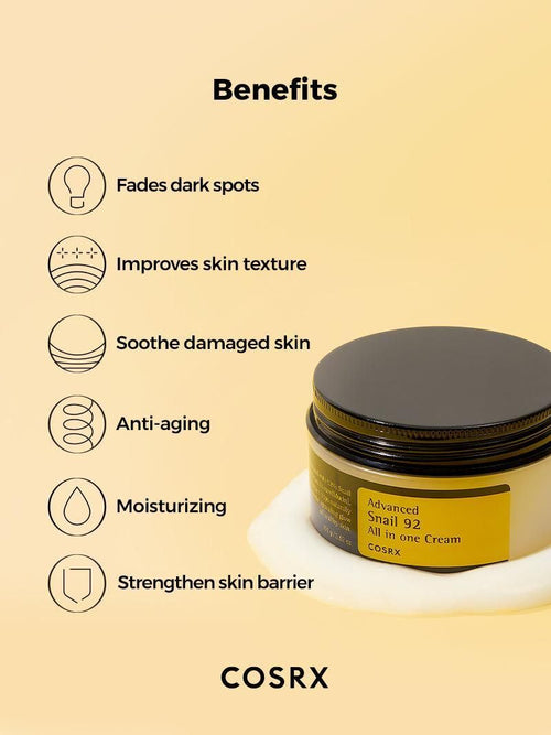 Advanced Snail 92 All-in-One Cream 100ml