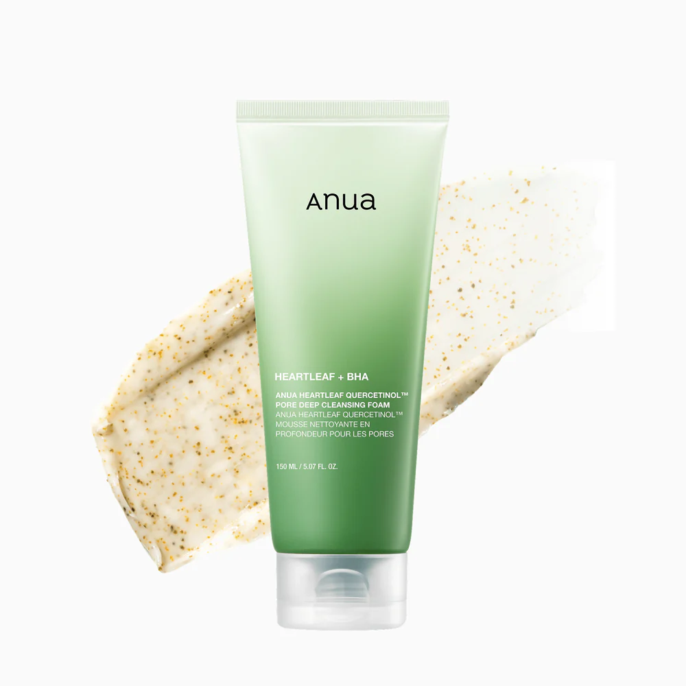ANUA Heartleaf Cleansing Foam Quercetinol Pore Deep Cleansing Foam (150ml)