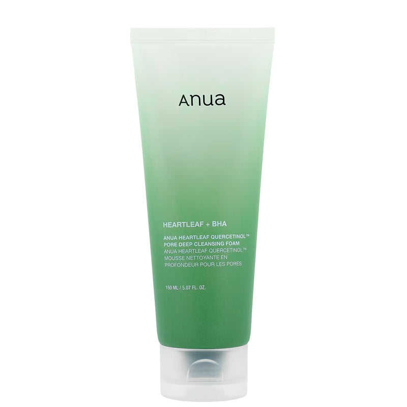 ANUA Heartleaf Cleansing Foam Quercetinol Pore Deep Cleansing Foam (150ml)