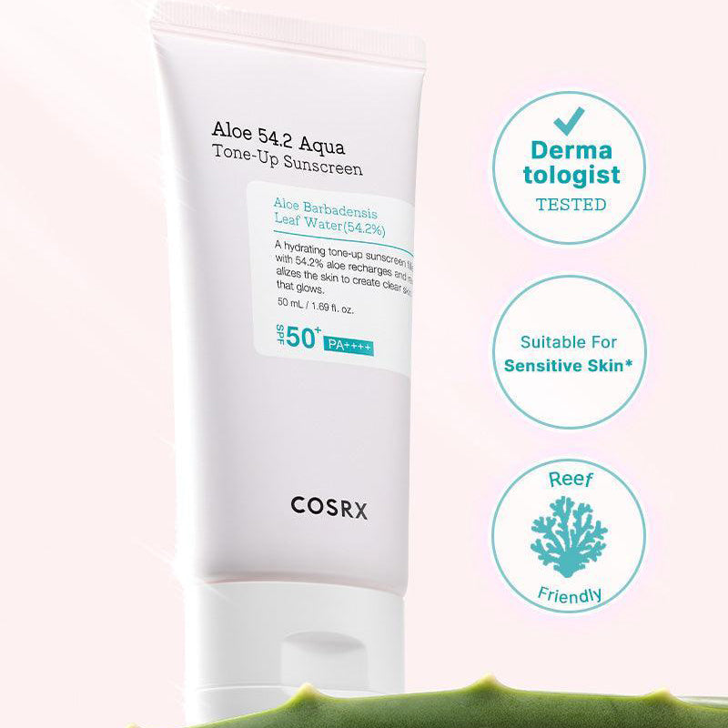 COSRX Aloe 54.2 Aqua Tone-Up Sunscreen (50ml)