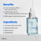 Isntree Ultra Low  Molecular Ultra Low Molecular Hyaluronic Acid Serum (50ml)