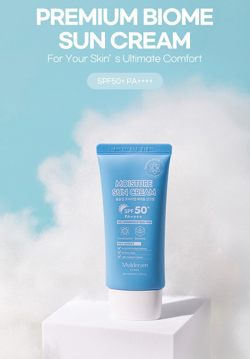 Muldream Premuim Biome Premuim Biome suncream SPF50+ PA++++ (50ml)
