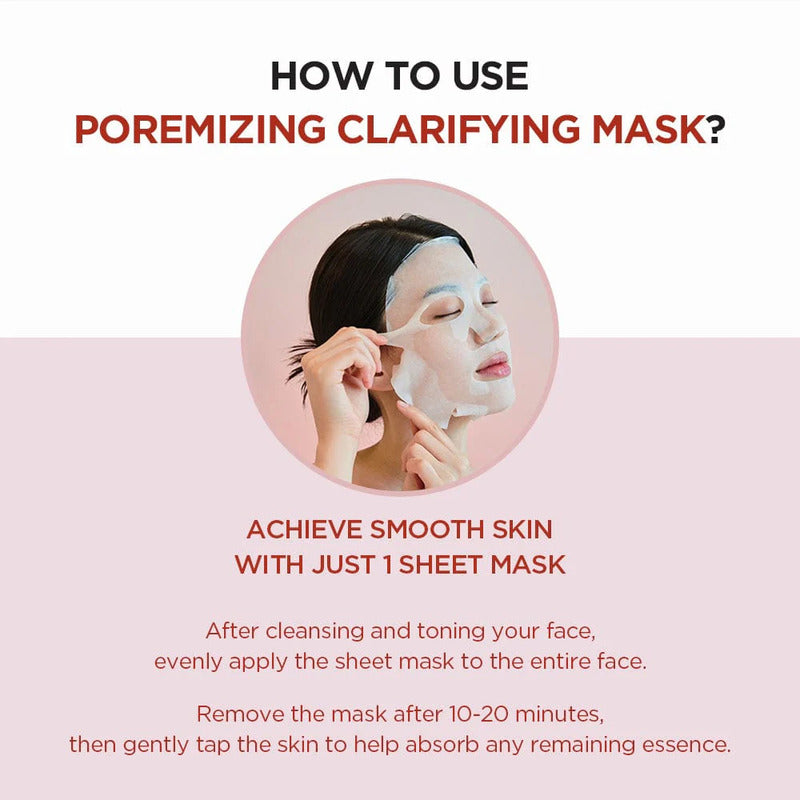 Skin1004 Madagascar Centella Poremizing Clarifying Mask (single sheet - 23ml)