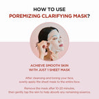 Skin1004 Madagascar Centella Poremizing Clarifying Mask (single sheet - 23ml)